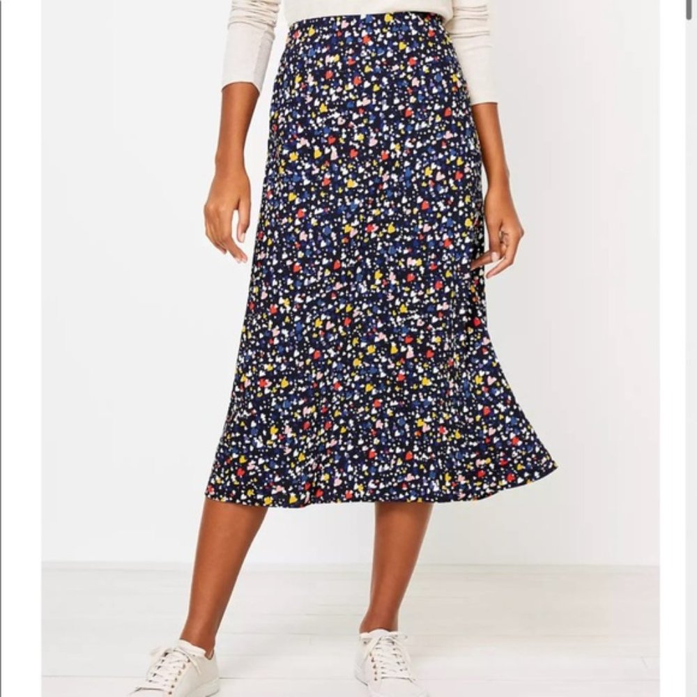 LOFT midi skirt
